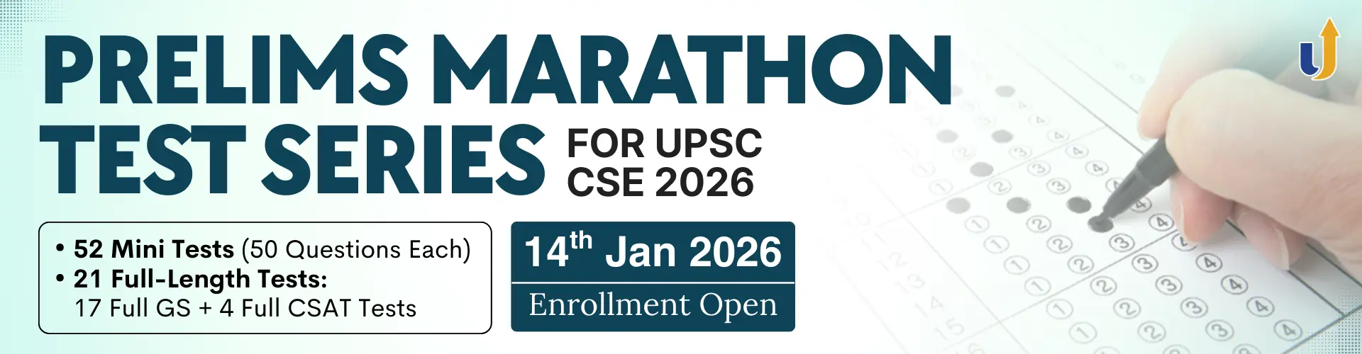 Prelims MARATHON Test Series 2026
